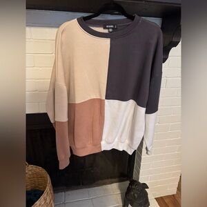Missguided Colorblock Womens Sweater